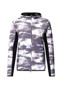 EA7 - Jacke Dynamic Athlete Kapuzensweatjacke - grau