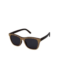 CAPO - Sonnenbrille Kork/Holz Kunststoffgläser anthrazit, UV 400 Kat. 3 - kork