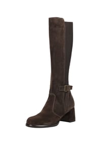NeroGiardini - Leder/Textil Stiefel - Dunkelbraun