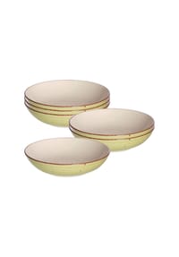 Ritzenhoff & Breker Suppenschalen Happy ø 20,5 cm 6er Set grün - HAPPY - grün