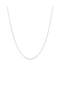 elli. PREMIUM - Halskette Kreuz Religion Glaube Symbol 375 Gelbgold - Gold