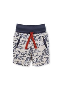 sigikid® - Bermuda Ahoi Little Pirate ,  für Babys - Beige/Blau