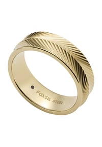 FOSSIL SADIE - Damen Ring, Edelstahl - gold