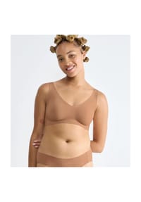 sloggi - Bralette Zero Feel 2.0, nahtlos, für Damen - 00CM NOSTAL BROWN