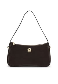 BOSS - Umhängetasche, Leder, für Damen - 207  DARK BROWN