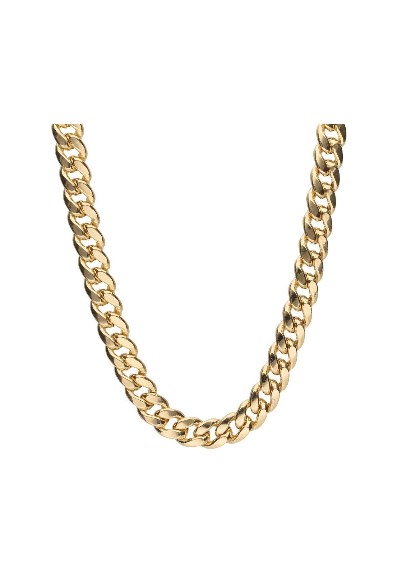 Luigi Merano® Kette Panzerkette, teilmassiv, Gold 585 | GALERIA