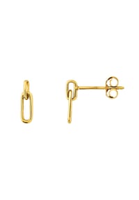 XENOX - Damen Ohrstecker, 375er Gelbgold - GELBGOLD