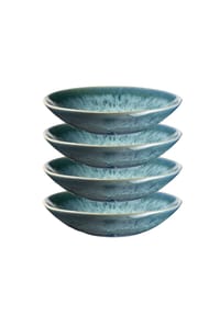MÄSER Suppenteller-Set, Steinzeug Carellia - Carellia - blau