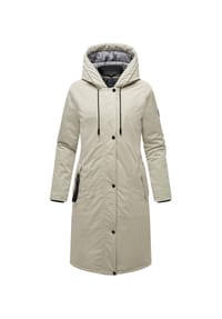 MARIKOO® - Kurzmantel Ledalaa 16 - Black