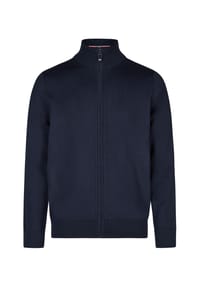 HECHTER PARIS - Strickjacke Luxuriöser Basic-Stil - midnight blue