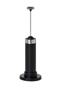 AdHoc® - Milchaufschäumer mit Ständer RAPID - SCHWARZ