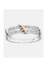 Diamant L'eternel - Eternity Ring, mit 0.08 ct Diamant, 375 Weißgold - white gold