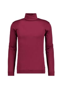 RAGMAN - Langarmshirt, Rollkragen, für Herren - 006 WEISS