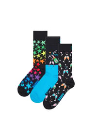 HAPPY SOCKS - 3er Pack Unisex Socken, Geschenkbox - Bloody Mary