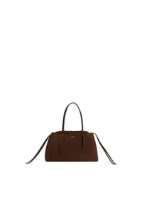 TOMMY HILFIGER - Beuteltasche, Leder, für Damen - GUG  BROWN