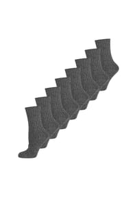 nur die - Freizeitsocken Warme Socke - mittelgraumelange