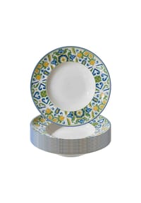 Ritzenhoff & Breker Pastateller Roma Verde ø 30,5 cm 12er Set grün - ROMA - grün