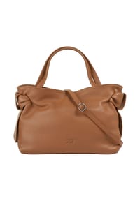 Samantha Look - Handtasche Echt Leder, Made In Italy - blau