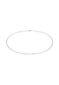 elli. - Halskette Glieder Oval Grob Basic Chain Optik 925 Silber - Gold