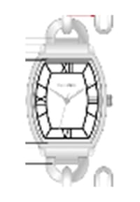 MANGUUN - Damen Armbanduhr  - WEIß/SILBER