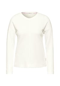 CECIL - Langarmshirt - vanilla white