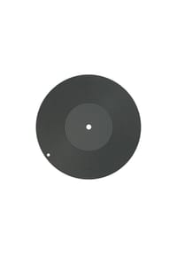 MICHELINO - Stilvolle runde Untersetzer (18 cm) Schwarz: Schützen Sie Ihre Oberflächen - Schwarz OneSize