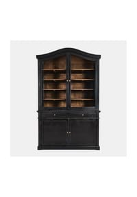 LOBERON - Schrank Westridge antikschwarz/braun - antikschwarz/braun