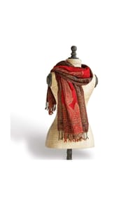 LOBERON - Schal Latette rot - rot