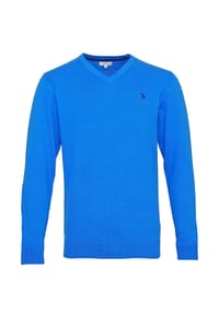 U.S. POLO ASSN. - Pullover Strickpullover V-Neck - schwarz