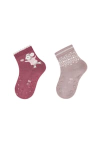 Sterntaler® - Stoppersocken, 2er-Pack, für Babys und Kleinkinder - 931 TAUPE