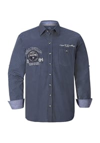JAN VANDERSTORM - Hemd RAIKO - blau