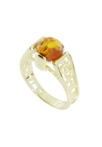 OSTSEE-SCHMUCK® - Ring , Kiruna , Gold 333/000 - gold