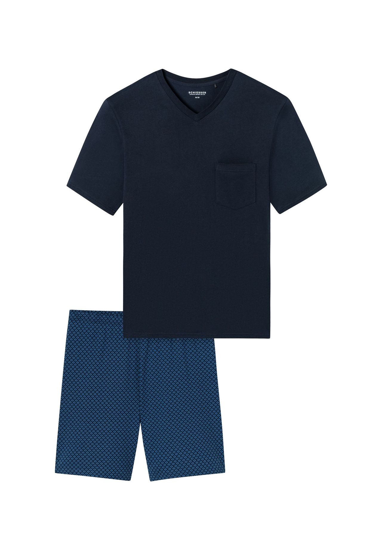 Schiesser Jungen Pyjama-Set – Kurz, 100% Bio-Baumwolle, Größe 140-176, Mit Coolem Print