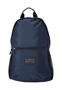 GLOBETROTTER - Rucksack, Laptopfach, Netzfächer - BLACK/BLACK