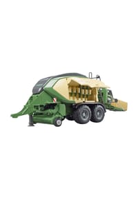 bruder® - Spielzeugauto Krone Big Pack 1290 HDP VC, mit 2 Quaderballen, Erntemaschine - mehrfarbig