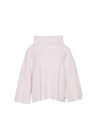 comma, - Poncho, Rollkragen, für Damen - 4713  LILAC/PINK