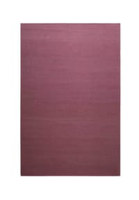 Green Looop - Handweb-Teppich Nizza - Baumwollteppich, einfarbig, pflegeleicht, Wohn-Schlafzimmer, 2x2,9 m - flieder rot