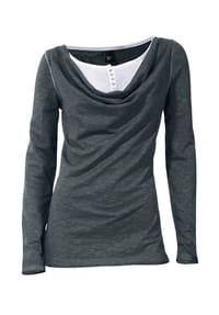 Witt - Shirt - grau-meliert