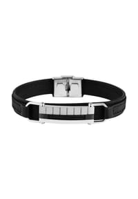 Adelia's Bold Style - Armband aus Leder 21 cm - schwarz