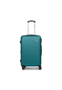 CHECK.IN® Paradise 2.0 - Paradise 2.0 4 Rollen Trolley M 68 cm mit Dehnfalte - black