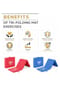 COFI Sportmatte Premium Tri-Folding Thick Gymnastic Mat & Home Sports Bild 11