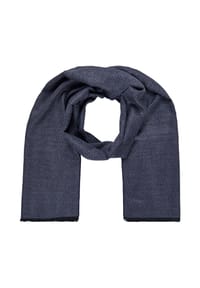 HECHTER PARIS - Schal Woven mit klassischem Fischgrätmuster - black