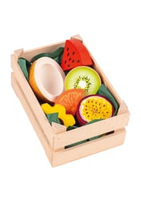 Erzi® - Holz-Lebensmittel "Sortiment Tropische Früchte" - 