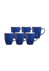 RitzenhoffAndBreker Kaffeebecher Doppio 320 ml 6er Set - DOPPIO - anthrazit
