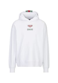 19V69 ITALIA - Oversized Hoodie QUENTINO RACING - White