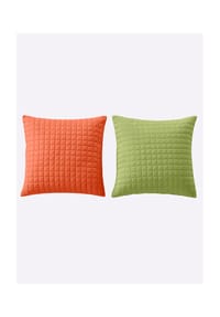 heine - Tagesdecke - braun + grau