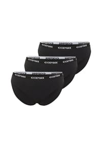 CHIEMSEE - Slip im Dreierpack und Label-Look - 1010 White/White