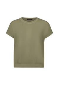 BETTY BARCLAY - Lochstrick-Pullover ohne Arm - beige