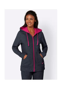 Witt - Jacke - grau-pink