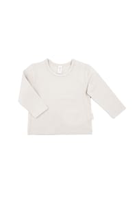 maximo® - BABY-Shirt, langer Arm, Jersey Schulterverschluss - dogwood